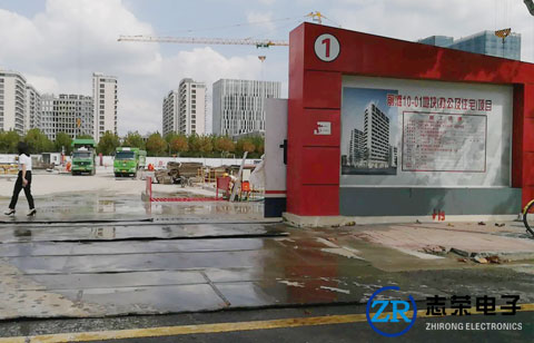 中建三局工程項(xiàng)目全自動(dòng)洗車臺(tái)案例